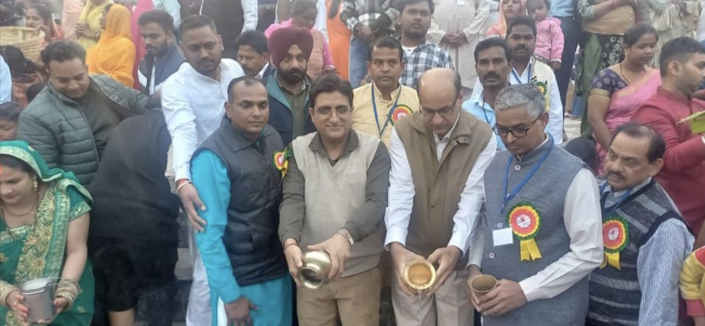ਪਟਿਆਲਾ ਲੋਕੋਮੋਟਿਵ ਵਰਕਸ ਵਿਖੇ ਹੋਇਆ ਛੱਠ ਪੂਜਾ ਦਾ ਜਸ਼ਨ, ਆਸ਼ੀਸ਼ ਮਹਿਰੋਤਰਾ ਨੇ ਭਰੀ ਹਾਜ਼ਰੀ 
